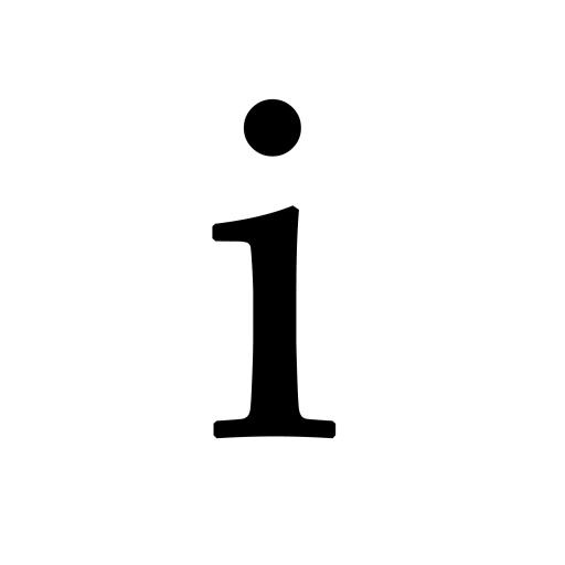 字母I PNG免抠(1500x1500)