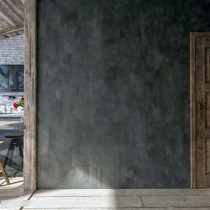 黑色背景软装效果图