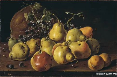 静物水果梨装饰画