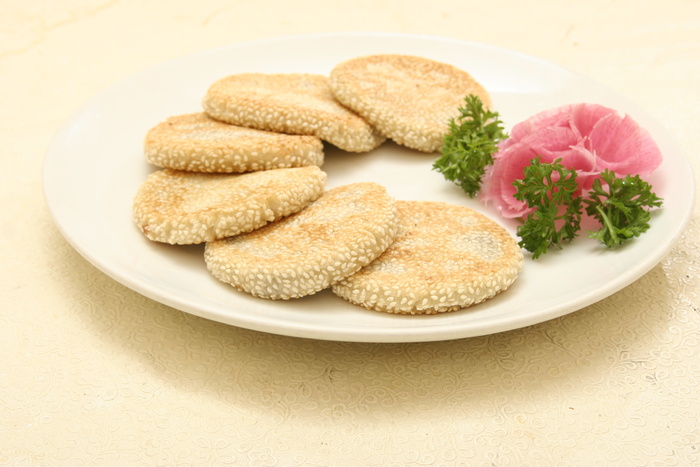 豆沙煎饮糕