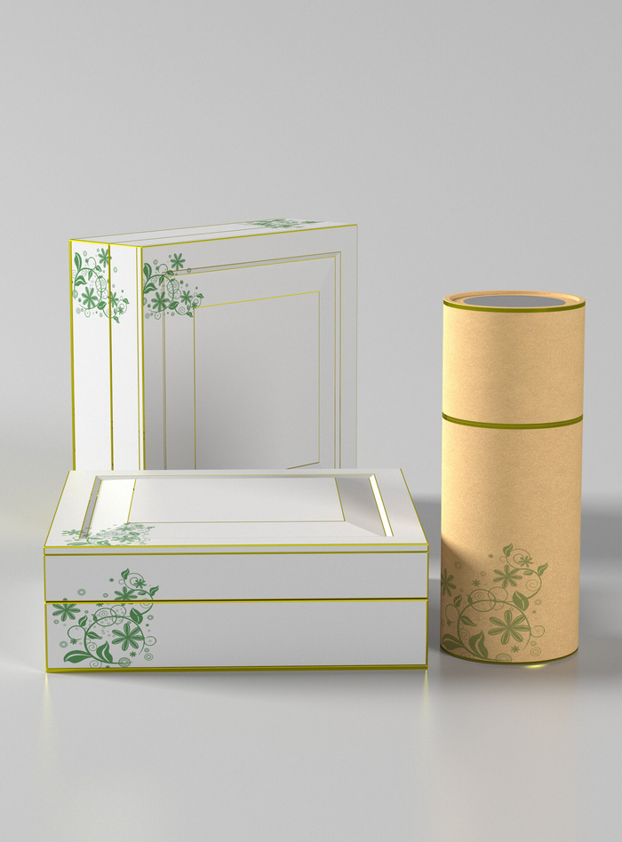 高端品牌茶叶包装盒纸袋智能贴图样机产品效果图展示PSD素材模板