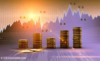 创意硬币金融广告高清图片