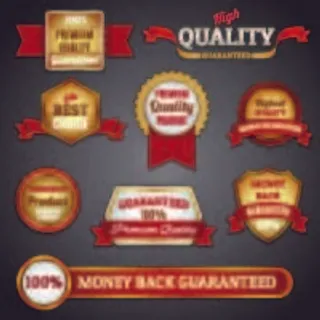 免抠标签设计矢量