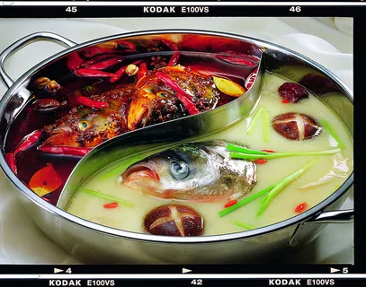 火锅麻辣烫锅底川菜鸳鸯鱼头火锅