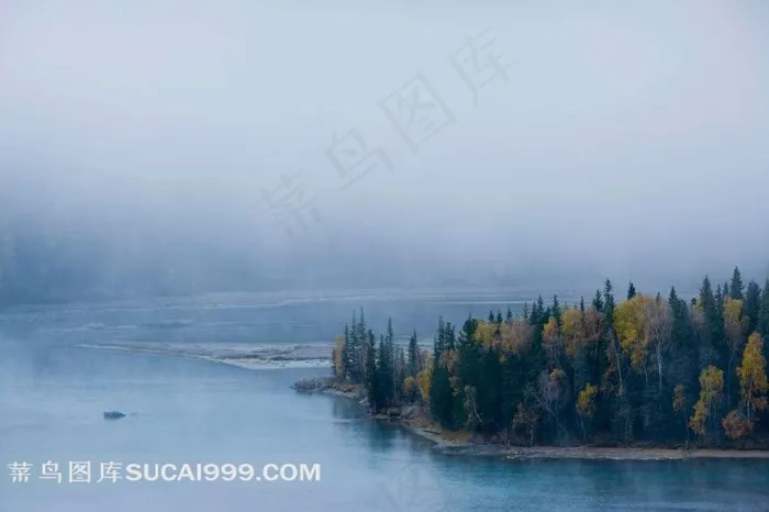 唯美仙境湖光山色高清素材