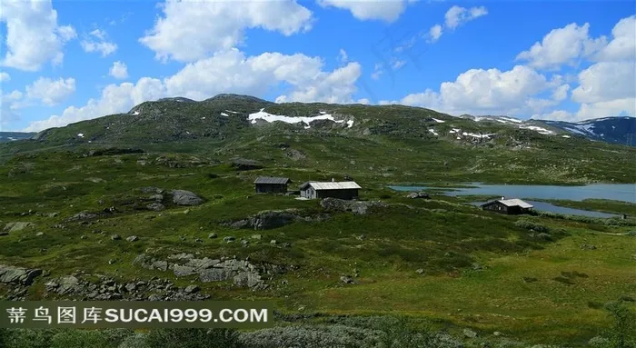 挪威自然山水风景大图