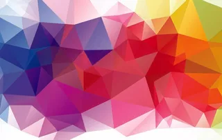 炫彩几何图形背景 几何艺术设计 多边形背景图片