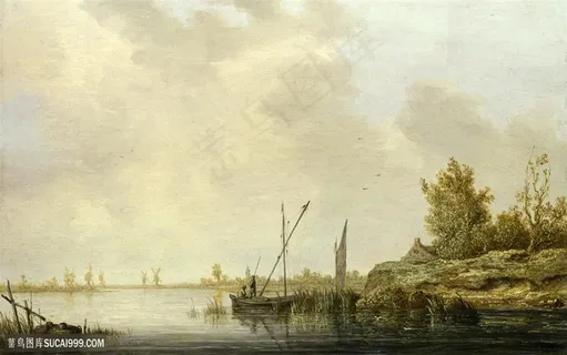 乡材风光油画风景 乡材风光油画风景