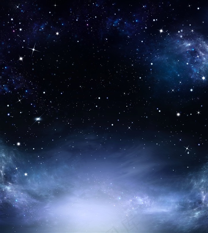 美丽的繁星背景高清图片