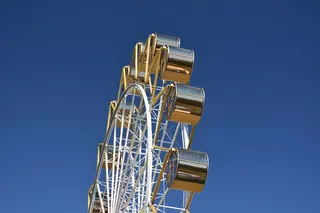 浪漫摩天轮摄影