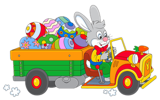 开车小兔子兔年