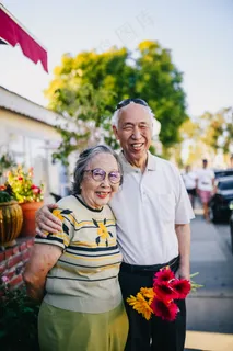 幸福老年夫妻图片 幸福老年夫妻图片