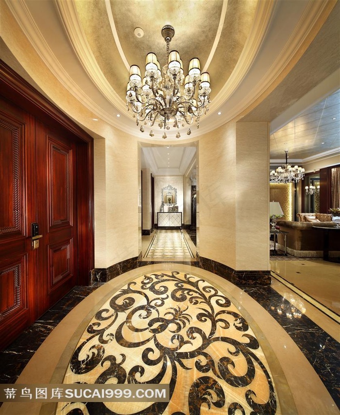 御园 欧式客厅装修