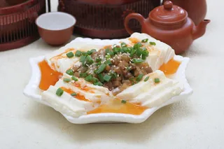 鸡榨嫩豆腐