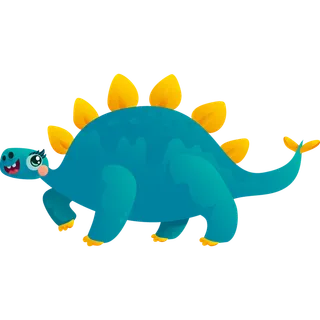 卡通恐龙生日宝宝宴派对素材恐龙派对免扣素材