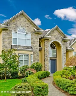 别墅系列 - 美丽典雅的花园别墅