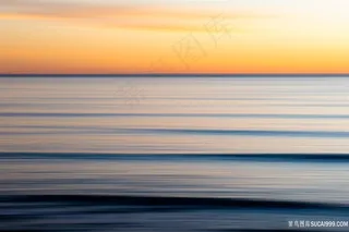 海天一线海面背景