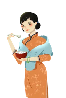 传统旗袍美女 (157)