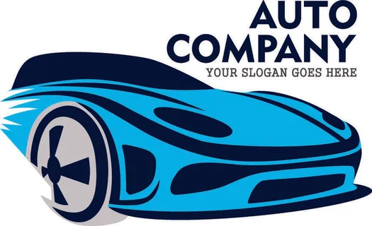 失量手绘汽车标志