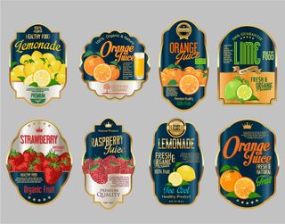 水果贴包装食品不干胶标签贴纸