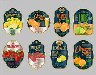 水果贴包装食品不干胶标签贴纸