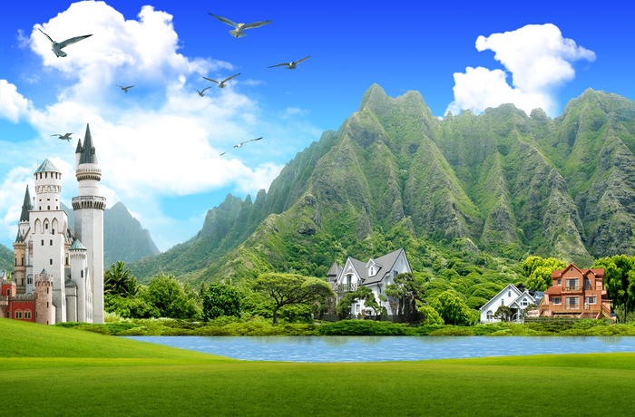 韩式自然背景 (130)