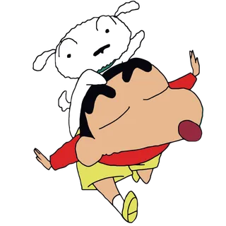 蜡笔小新可爱人物免扣素材