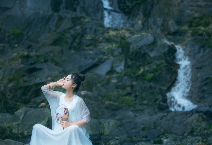 摄影图片人物美女模特照片