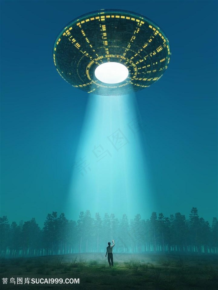 创意ufo飞行器高清图片