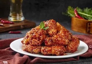 韩式炸鸡图三七