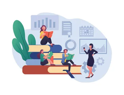扁平化人物场景办公互联网等距ai矢量设计网页海报UI素材插画
