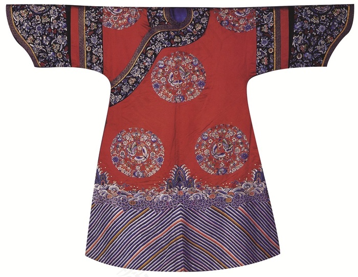 服装样式龙袍绣花素材