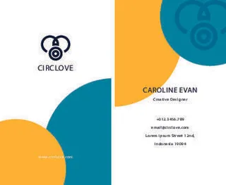 精美国外名片设计模板矢量素材