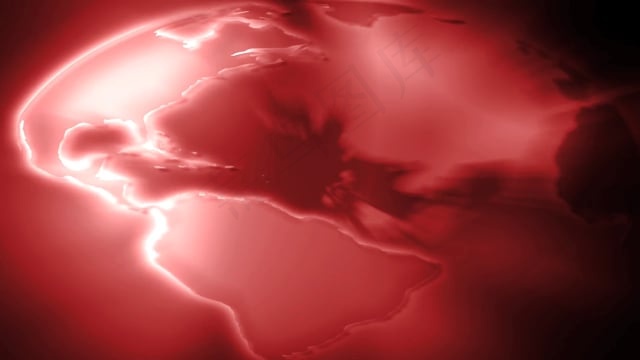 地球, 回转, 红色的, 背景