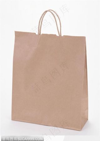 竖起的黄色袋子