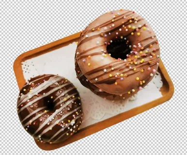 甜甜圈免扣素材
