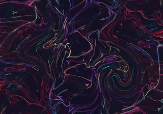 抽象艺术油漆颜料混色流体简笔背景