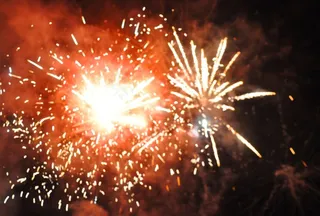 绚丽多彩的烟花