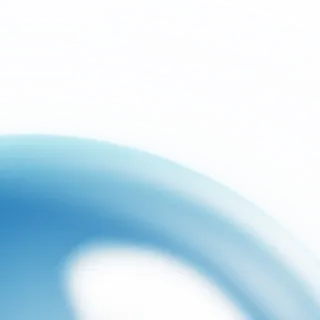 蓝色水滴元素水珠露珠花朵PNG素材