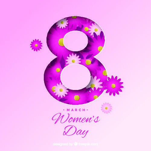 三八妇女节女神节背景eps,ai矢量模版下载