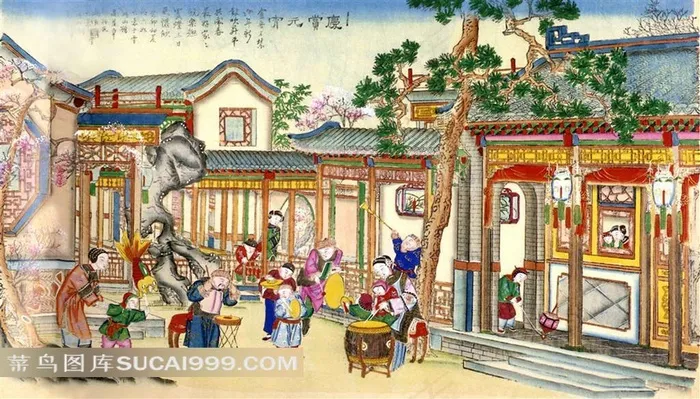 古典人物绘画图片