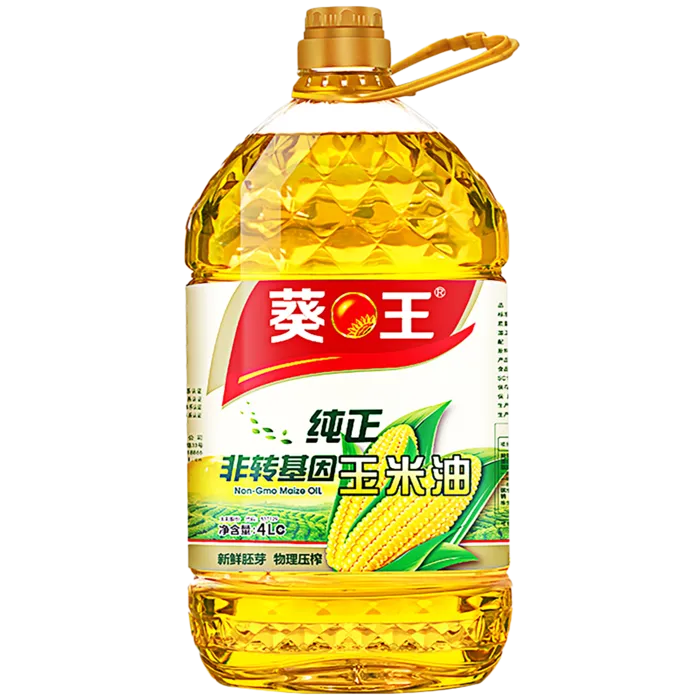 葵王玉米油4升超市商品白底图免抠实物摄影png格式图片透明底