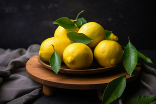 柠檬新鲜水果摄影图
