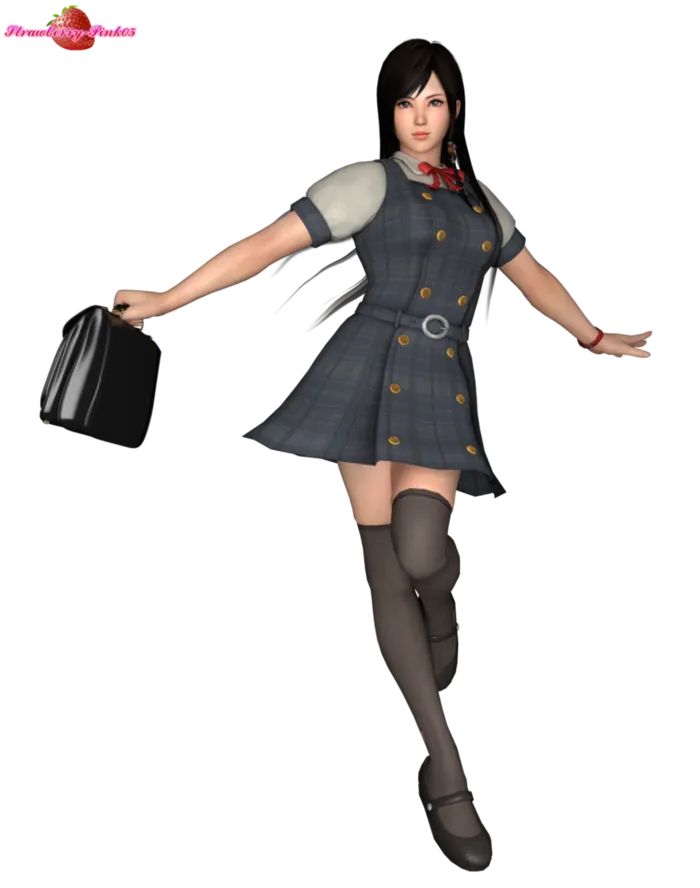 女孩立体人物