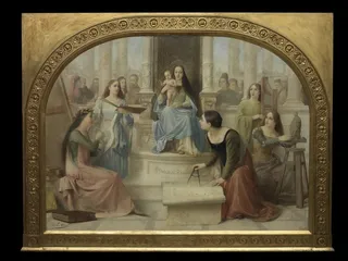 埃德蒙·范·霍夫—激发艺术灵感的圣母