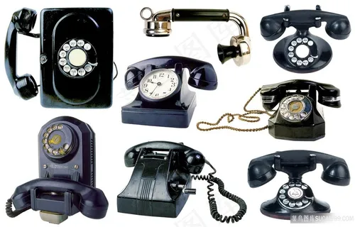 黑色老式座机电话图片 黑色老式座机电话图片
