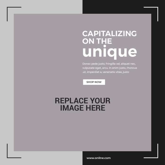 设计英文广告销售横幅素材