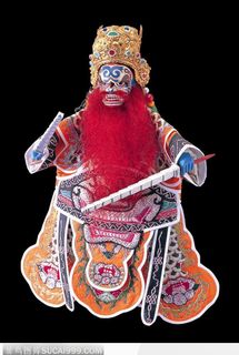 中华传统戏偶-天神杨戬