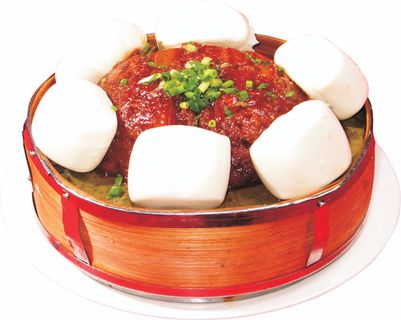 小笼粉蒸肉 (2)