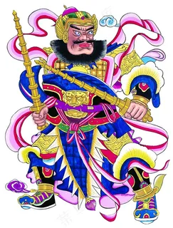 门神年画素材